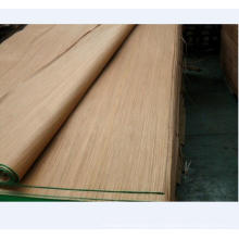 Chapa de madera reconstituida chapa de burma chapa de madera de corte rotativo para muebles